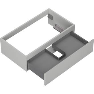 Mexen Orio koupelnová skříňka pod umyvadlo 80 cm, 1 zásuvka, matně šedá - 91A10-08023-1-BF62