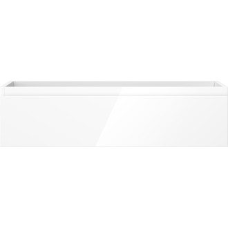 Mexen Orio koupelnová skříňka pod umyvadlo 90 cm, 1 zásuvka, lesklá bílá - 91A10-09023-1-BF00