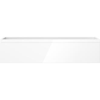 Mexen Orio koupelnová skříňka pod umyvadlo 100 cm, 1 zásuvka, lesklá bílá - 91A10-10023-1-BF00