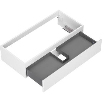 Mexen Orio koupelnová skříňka pod umyvadlo 100 cm, 1 zásuvka, matná bílá - 91A10-10023-1-BF01