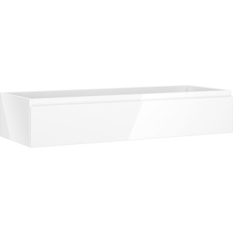 Mexen Orio koupelnová skříňka pod umyvadlo 120 cm, 1 zásuvka, lesklá bílá - 91A10-12023-1-BF00