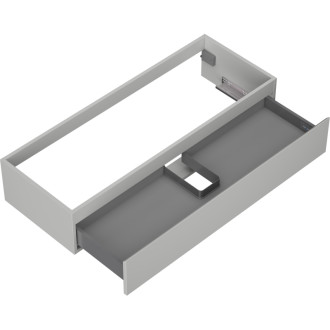 Mexen Orio koupelnová skříňka pod umyvadlo 120 cm, 1 zásuvka, matně šedá - 91A10-12023-1-BF62