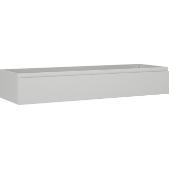 Mexen Orio koupelnová skříňka pod umyvadlo 140 cm, 1 zásuvka, matně šedá - 91A10-14023-1-BF62