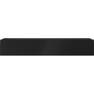 Mexen Orio koupelnová skříňka pod umyvadlo 140 cm, 1 zásuvka, matná černá - 91A10-14023-1-BF71