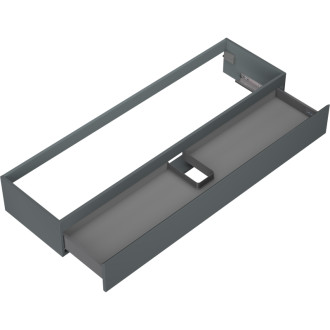 Mexen Orio koupelnová skříňka pod umyvadlo 160 cm, 1 zásuvka, matný grafit - 91A10-16023-1-BF66