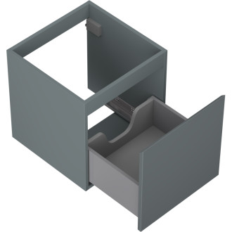 Mexen Orio koupelnová skříňka pod umyvadlo 45 cm, 1 zásuvka, matný grafit - 91A10-04547-1-BF66