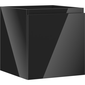 Mexen Orio koupelnová skříňka pod umyvadlo 45 cm, 1 zásuvka, lesklá černá - 91A10-04547-1-BF70