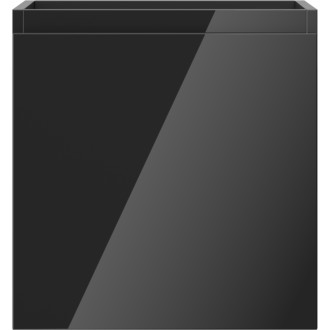 Mexen Orio szafka łazienkowa podumywalkowa 45 cm, 1 szuflada, czarna połysk - 91A10-04547-1-BF70