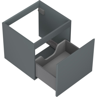 Mexen Orio koupelnová skříňka pod umyvadlo 50 cm, 1 zásuvka, matný grafit - 91A10-05047-1-BF66