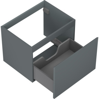 Mexen Orio koupelnová skříňka pod umyvadlo 60 cm, 1 zásuvka, matný grafit - 91A10-06047-1-BF66