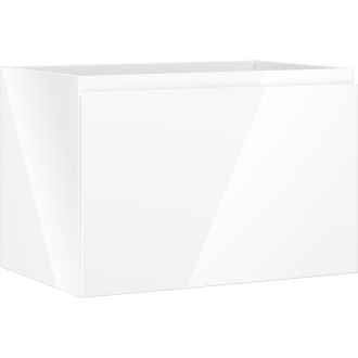 Mexen Orio koupelnová skříňka pod umyvadlo 70 cm, 1 zásuvka, lesklá bílá - 91A10-07047-1-BF00