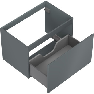 Mexen Orio koupelnová skříňka pod umyvadlo 70 cm, 1 zásuvka, matný grafit - 91A10-07047-1-BF66