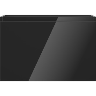 Mexen Orio szafka łazienkowa podumywalkowa 70 cm, 1 szuflada, czarna połysk - 91A10-07047-1-BF70