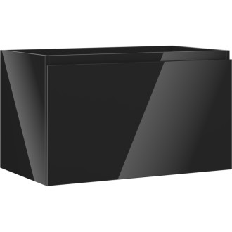 Mexen Orio koupelnová skříňka pod umyvadlo 80 cm, 1 zásuvka, lesklá černá - 91A10-08047-1-BF70