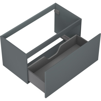 Mexen Orio koupelnová skříňka pod umyvadlo 90 cm, 1 zásuvka, matný grafit - 91A10-09047-1-BF66