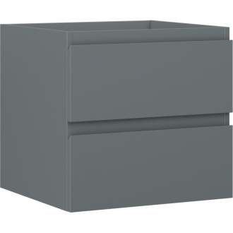 Mexen Orio koupelnová skříňka pod umyvadlo 50 cm, 2 zásuvky, matný grafit - 91A10-05047-2-BFF66