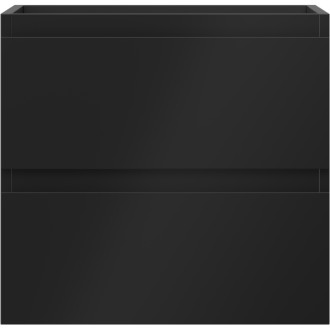 Mexen Orio szafka łazienkowa podumywalkowa 50 cm, 2 szuflady, czarna mat - 91A10-05047-2-BFF71