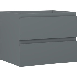 Mexen Orio koupelnová skříňka pod umyvadlo 60 cm, 2 zásuvky, matný grafit - 91A10-06047-2-BFF66