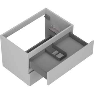 Mexen Orio koupelnová skříňka pod umyvadlo 70 cm, 2 zásuvky, matně šedá - 91A10-07047-2-BFF62