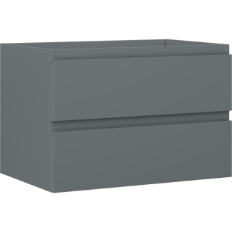 Mexen Orio koupelnová skříňka pod umyvadlo 70 cm, 2 zásuvky, matný grafit - 91A10-07047-2-BFF66