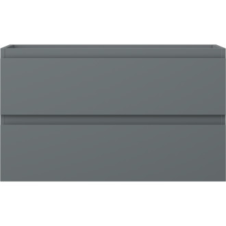 Koupelnová skříňka pod umyvadlo Mexen Orio 80 cm, 2 zásuvky, matný grafit - 91A10-08047-2-BFF66