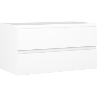 Mexen Orio koupelnová skříňka pod umyvadlo 90 cm, 2 zásuvky, matná bílá - 91A10-09047-2-BFF01