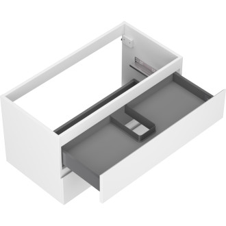 Mexen Orio koupelnová skříňka pod umyvadlo 90 cm, 2 zásuvky, matná bílá - 91A10-09047-2-BFF01