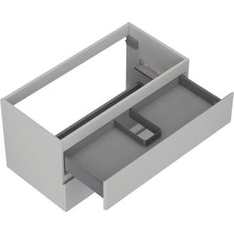 Mexen Orio koupelnová skříňka pod umyvadlo 90 cm, 2 zásuvky, matně šedá - 91A10-09047-2-BFF62