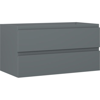 Mexen Orio koupelnová skříňka pod umyvadlo 90 cm, 2 zásuvky, matný grafit - 91A10-09047-2-BFF66