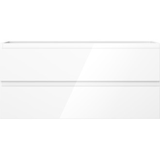 Mexen Orio szafka łazienkowa podumywalkowa 100 cm, 2 szuflady, biała połysk - 91A10-10047-2-BFF00