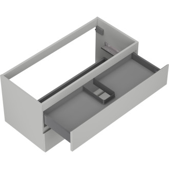 Mexen Orio koupelnová skříňka pod umyvadlo 100 cm, 2 zásuvky, matně šedá - 91A10-10047-2-BFF62