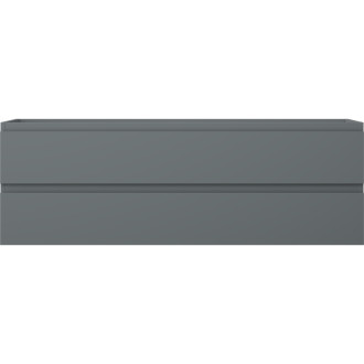 Mexen Orio koupelnová skříňka pod umyvadlo 140 cm, 2 zásuvky, matný grafit - 91A10-14047-2-BFF66