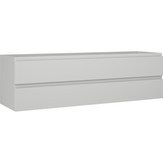 Mexen Orio koupelnová skříňka pod umyvadlo 160 cm, 2 zásuvky, matně šedá - 91A10-16047-2-BFF62