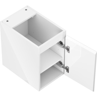Mexen Orio koupelnová skříňka pod umyvadlo 30 cm, 1 dvířka, lesklá bílá - 91A11-03047-1-BF00