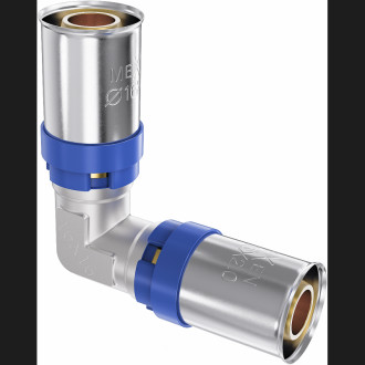 Upínací koleno Mexen PEX-P, lisované PEX 20 x 20 - W97124-2020-00