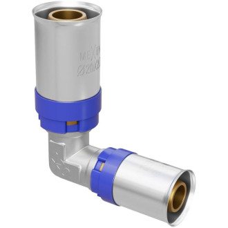Redukční koleno Mexen PEX-P, objímka, lisované PEX 32 x 20 - W97125-3220-00