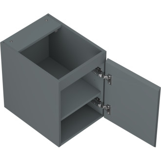 Mexen Orio koupelnová skříňka pod umyvadlo 35 cm, 1 dvířka, matný grafit - 91A11-03547-1-BF66