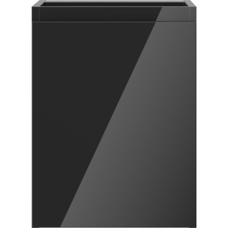 Mexen Orio szafka łazienkowa podumywalkowa 35 cm, 1 drzwi, czarna połysk - 91A11-03547-1-BF70