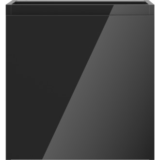 Mexen Orio szafka łazienkowa podumywalkowa 45 cm, 1 drzwi, czarna połysk - 91A11-04547-1-BF70