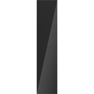 Mexen Orio słupek łazienkowy 35 cm, 2 drzwi , czarny połysk - 91A11-03016-2-BF70