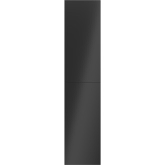 Mexen Orio słupek łazienkowy 35 cm, 2 drzwi , czarny mat - 91A11-03016-2-BF71