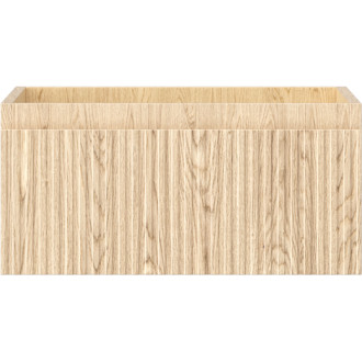 Mexen Rivel koupelnová skříňka pod umyvadlo 50 cm, 1 zásuvka, drážkovaná, dub - 91A20-05023-1-BF81