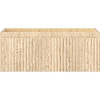 Mexen Rivel koupelnová skříňka pod umyvadlo 60 cm, 1 zásuvka, drážkovaná, dub - 91A20-06023-1-BF81