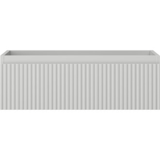 Mexen Rivel koupelnová skříňka pod umyvadlo 70 cm, 1 zásuvka, drážkovaná, matně šedá - 91A20-07023-1-BF62