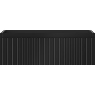 Mexen Rivel koupelnová skříňka pod umyvadlo 70 cm, 1 zásuvka, drážkovaná, matný grafit - 91A20-07023-1-BF71