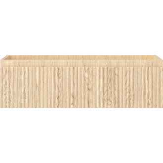 Mexen Rivel koupelnová skříňka pod umyvadlo 80 cm, 1 zásuvka, drážkovaná, dub - 91A20-08023-1-BF81