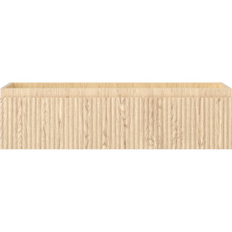 Mexen Rivel koupelnová skříňka pod umyvadlo 90 cm, 1 zásuvka, drážkovaná, dub - 91A20-09023-1-BF81