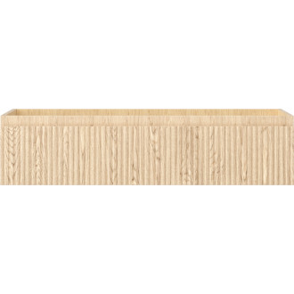 Mexen Rivel koupelnová skříňka pod umyvadlo 100 cm, 1 zásuvka, drážkovaná, dub - 91A20-10023-1-BF81