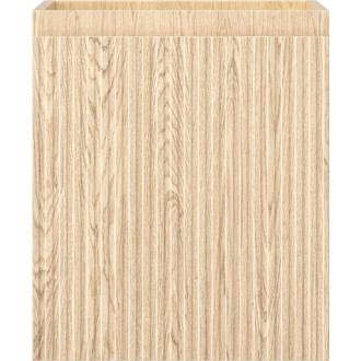 Mexen Rivel koupelnová skříňka pod umyvadlo 40 cm, 1 zásuvka, drážkovaná, dub - 91A20-04047-1-BF81