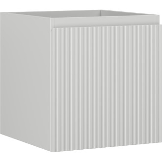 Mexen Rivel koupelnová skříňka pod umyvadlo 45 cm, 1 zásuvka, drážkovaná, matně šedá - 91A20-04547-1-BF62